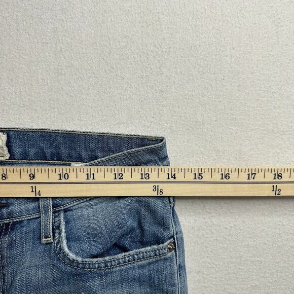 Current/Elliot Womens Stiletto Skinny Jean Distressed Made in USA Size 26 - Picture 10 of 14
